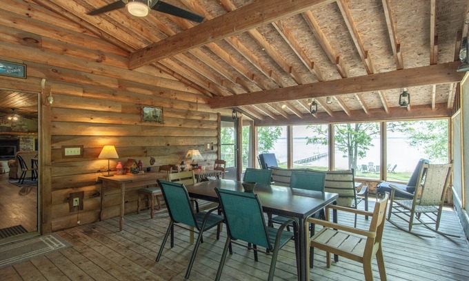 Lake Edward Township Cabin | Awesome 3 Bedroom Cabin with Spectacular Lake View!