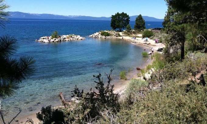 Lincoln Park House | Awesome Lake Views with Hot Tub Overlooking Lake Tahoe