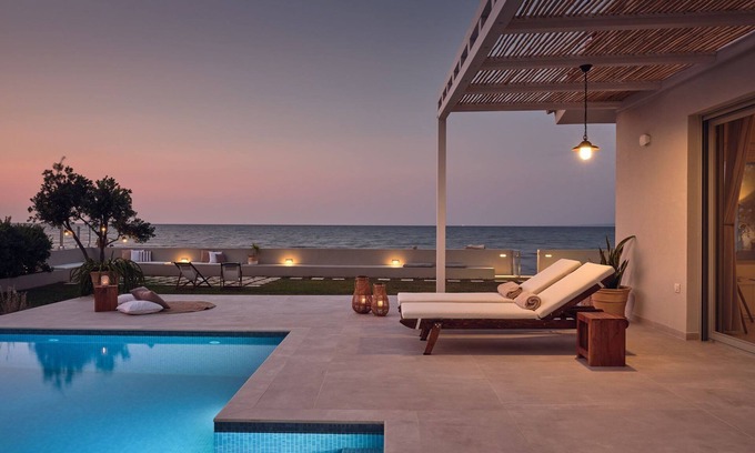 Argassi Villa | Awesome Zakinthos Villa | Vasonda Villa | 3 Bedrooms | Stunning Beachfront.