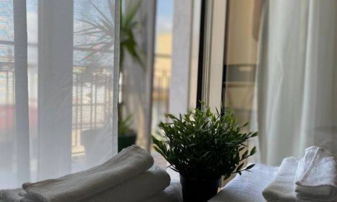 Volla House | B&B D'Aponte Home: Family Suite with Balcony