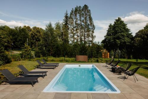 Rekusy House | B10 Dom LUX z Alpakami & Basen SPA