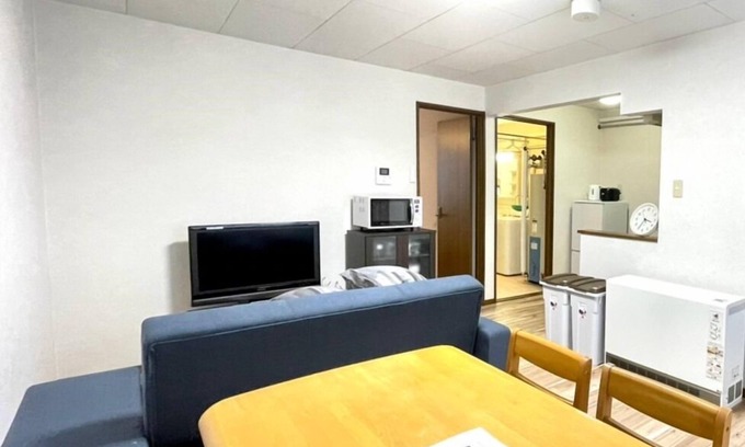 Biei Apartment | B101 5 min from Biei StationFreeWifiFreeParking - Room 101 of Building A/Kamikawa-gun Hokkaidō