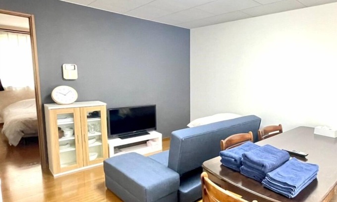 Biei Apartment | B102 5 min from Biei StationFreeWifiFreeParking - Room 102 of Building A/Kamikawa-gun Hokkaidō