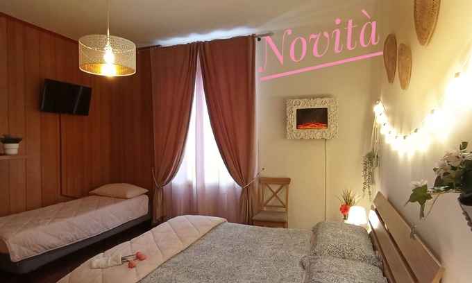 San Pellegrino Terme Apartment | Baciati dal Sole Apartment with Terrace in San Pellegrino Terme self check-in