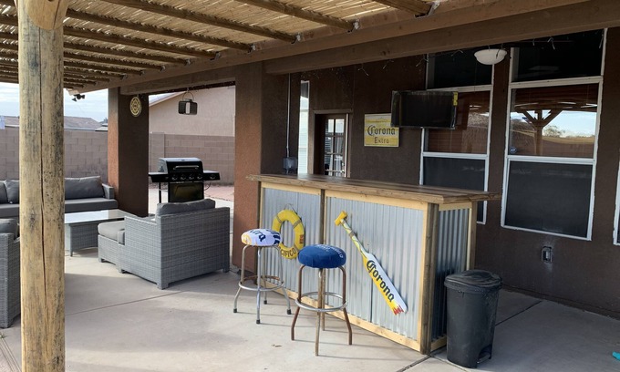 Yuma House | Backyard Escape with no cleaning fee or extra fees