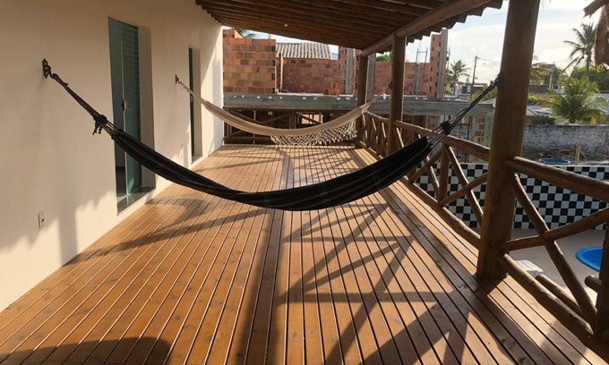 Alto da Cruz House | Bahia camaçari edge of guarajuba condo corner of the sun