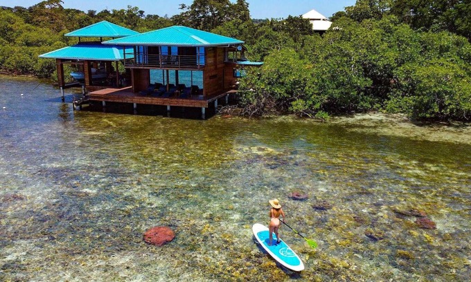 Punta Caracol Villa | Bahia Coral Lodge - EcoLodge Over the water