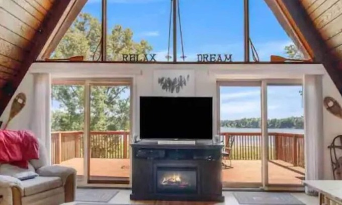 Jones House | Bair Lake A-Frame, Amazing Views!