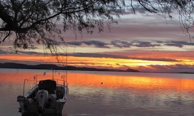 Mulege House | Baja Trailer w/Palapa bedroom/kitchen Beach Front