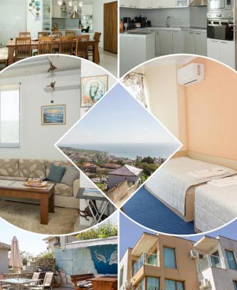 Balchik Apartment | Balchik Sea View Escape 5BR Luxury with Hot Tub & Free Parking