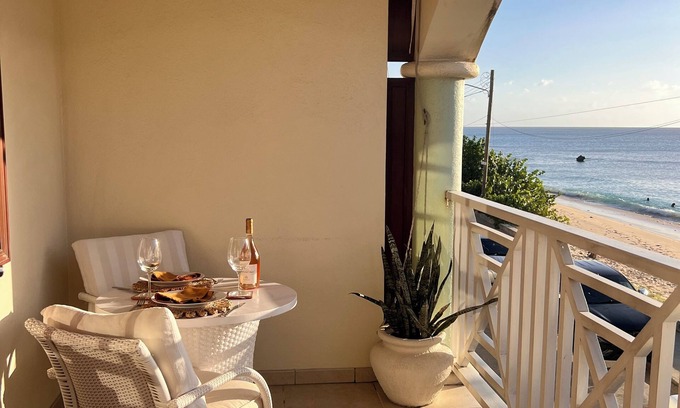 Douglas Apartment | Bamaluz at White Sands, Speightstown. nBeachfront 2 bed apartment.