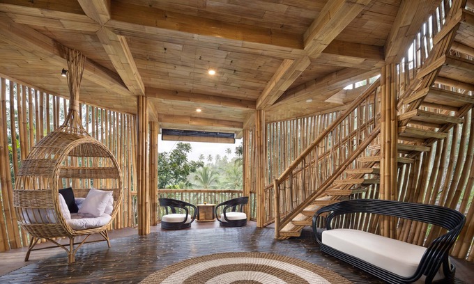 East Selemadeg Villa | Bamboo Getaway! Enchanting 1BR Private Pool Villa in Tabanan