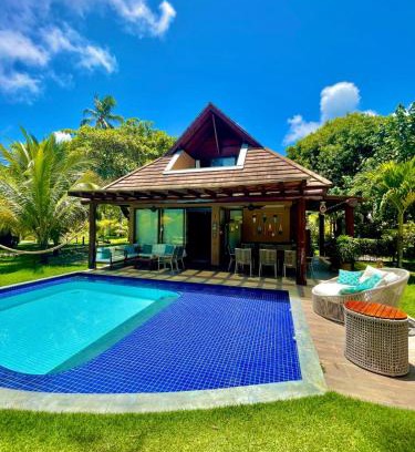 Praia dos Carneiros House | Bangalô Beira-mar, Piscina privativa, 5 quartos, Eco Resort
