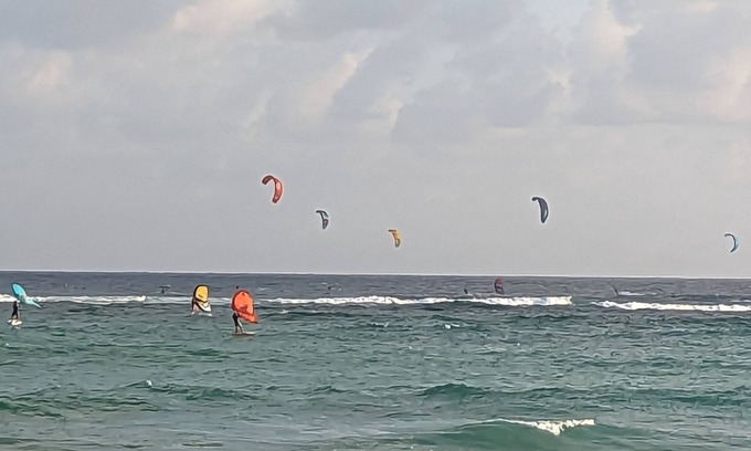 Silver Sands Apartment | Barbados Opp SEA, Beach, Kite Surfing and surfing. Shops and transport nearby.