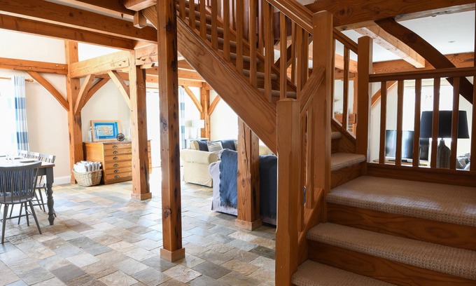 Brancaster House | Barn style, 4 bedroomed , dog friendly house near beach, pubs, shop and walks