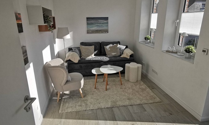 Lunden Apartment | Barrier-free vacation apartment near the North Sea