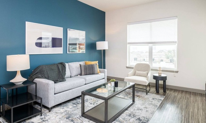 Buda Apartment | Barsala l Stylish Studio Near Plum Creek; Fitness Center
