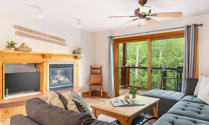 Driggs Condo | Basecamp Stays: Vibrant Spacious Ski Pad, Hot Tubs