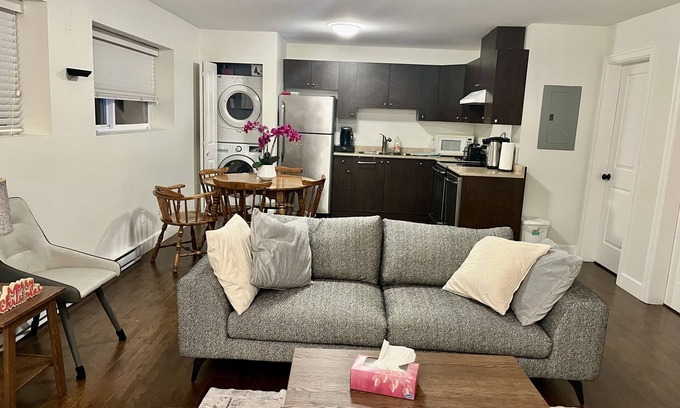 Burke Mountain House | Basement 2bedroom 1bath unitnFully furnished with functional kitchen