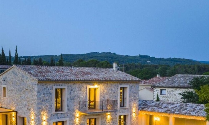 Saint-Romain-en-Viennois House | BASTIDE 5* PRESTIGE -18 PEOPLE -HEATED POOL JACUZZI SAUNA CHILDREN'S PLAY AREA