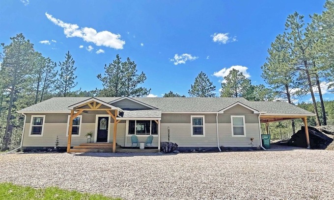 Rapid City House | Battle Creek Station | 3 Bed, 2 Bath