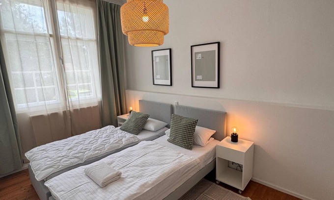 Geisenfeld Apartment | Bavaria Home: Apartment with balcony - kitchen - parking