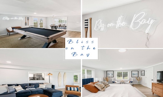 Point Lookout House | Bay Hideaway Peaceful Vibes & Semi-Private Beach at "Bliss on the Bay"