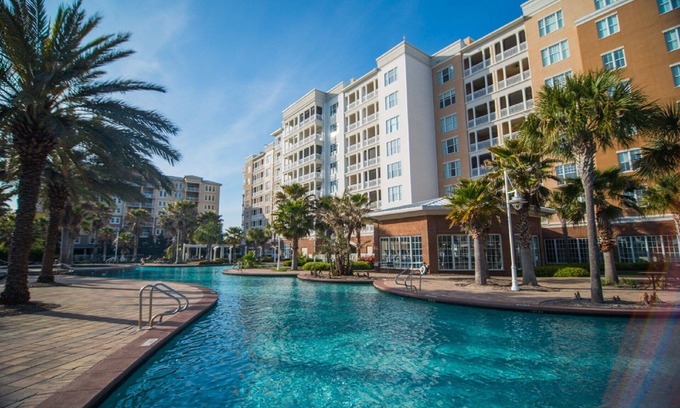 Upper Grand Lagoon Condo | Bay Point 5 Star Property! Over looking gorgeous pool with Bay view. Onsite Spa