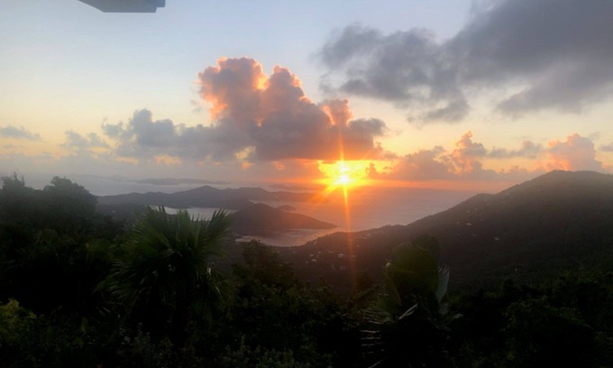 Estate Carolina House | Bay Rum Breeze 4 bedroom villa 3 full baths and 1 half bath. Great views.