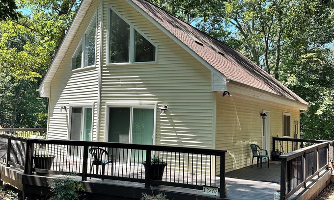 Chesapeake Ranch Estates-Drum Point House | Bay view from Calvert Cliffs, Solomons Island & State Park nearby