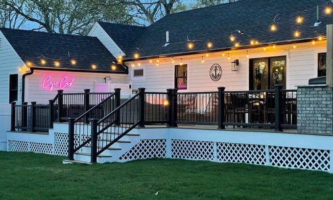 East Dennis House | Bayside Oasis with Hot Tub & Game Room