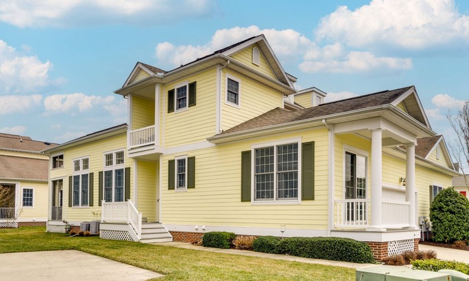 The Commons House | Bayside Resort Rental in Selbyville: 6 Mi to Beach