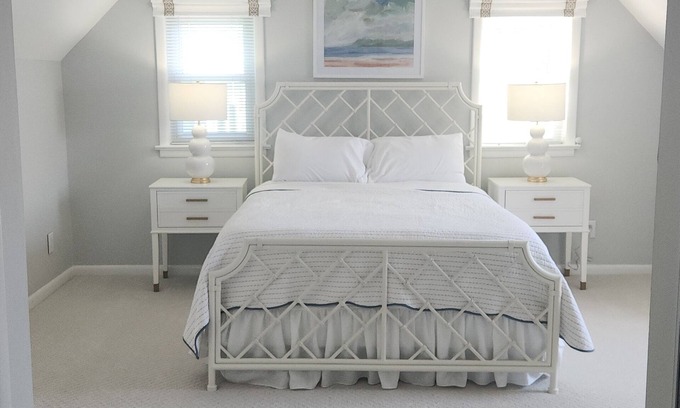 Colonial Beach House | Baywatch Waterfront 3 BR 2.5 BA House Sunset Views and Outdoor Living Spaces