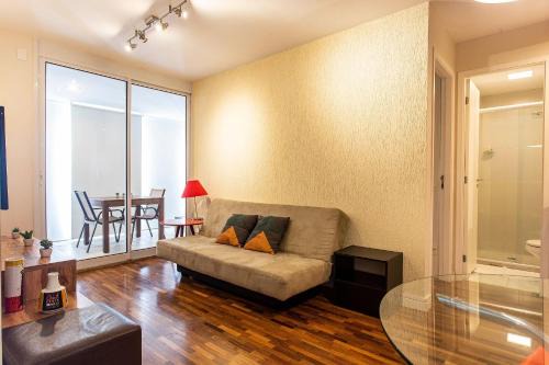 Consolacao Apartment | BC75 - Novo Bhaus Bela Cintra - Shopping Frei Caneca - Metrô Higienópolis Mackenzie - 50m2 - Linda Vista 17o andar - Vaga de Garagem - Acomoda 2 adultos e 1 criança