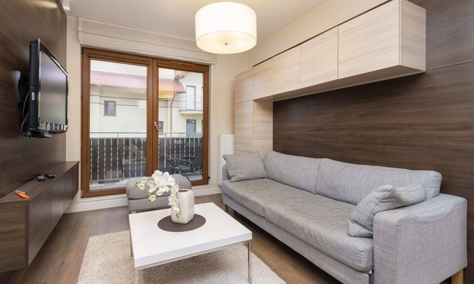 Karwia Apartment | Beach 300 m - Pet Friendly - Parking - Balcony