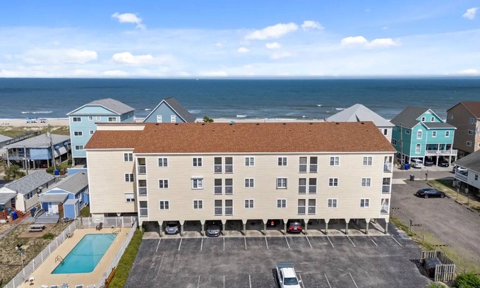 Carolina Beach Condo | Beach Boho Condo Ocean View