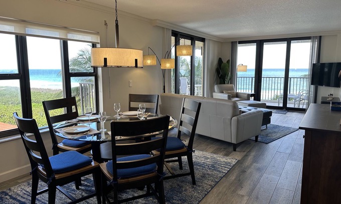 Fort Pierce Shores Condo | Beach Front Condo with wrap around balcony - Next available Nov 2025