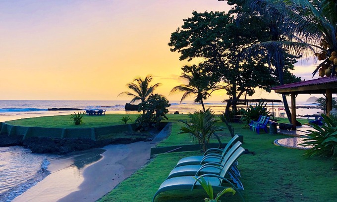 Palenque Villa | BEACH FRONT HOUSE SURROUNDeD BY 2 PRIVATE BEACHES