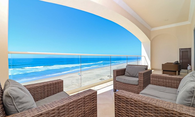 Rosarito Condo | Beach Front Acess/Mar Y Sol Condo/2BR/3rdFLR/Rosarito