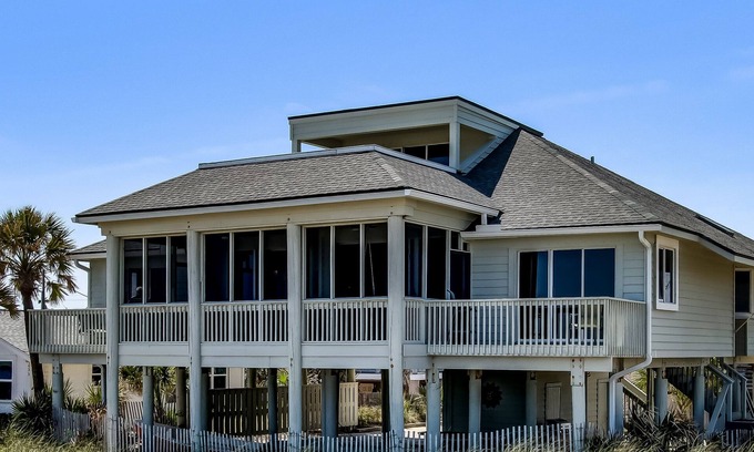 Fernandina Beach House | Beach front Private home. Family time. Quiet, spacious, oceanside, beautiful.