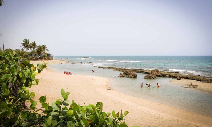 Palmas Altas House | Beach front property in Barceloneta, one hour drive North West of San Juan, PR.