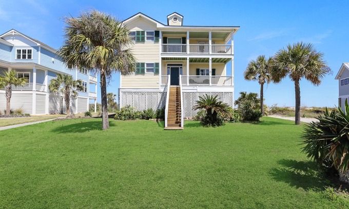 Beachwalk House | BEACH FRONT! Steps from the Beach - Fantastic Views
