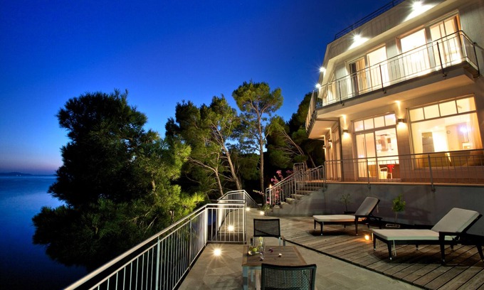 Cove Osibova (Milna) House | Beach Front Villa Oleander - Mediterranean Luxury with Spectacular Views