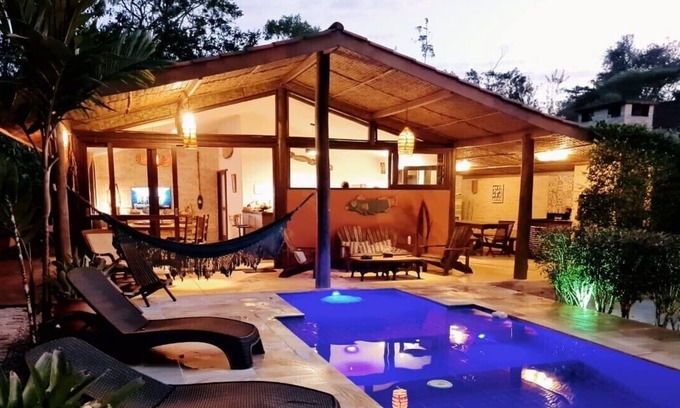 Prumirim House | Beach House Prumurim, nature close to the beach.