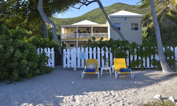 Frigate Bay House | Beach House Right on the beach!