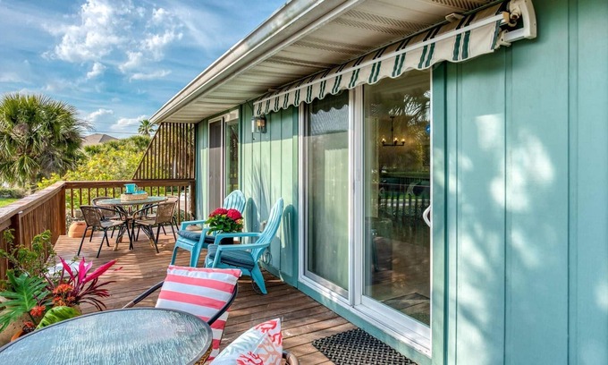 Surfcrest Village House | Beach House in Heart of St. Augustine Beach! Near Pool, Walk to Restaurants, $300 in Free Tickets!