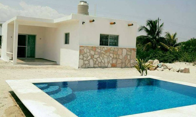Chuburna Puerto House | BEACH HOUSE RENT. 4 PEOPLE MAX.
