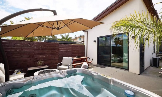 Leucadia House | Beach Oasis, Private Hot Tub