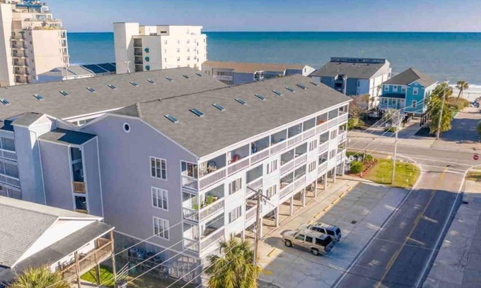 Garden City Condo | Beach Penthouse + Ocean View Balcony + 2nd floor loft at the Sandy Shores II