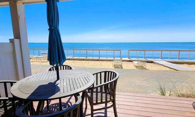 North Truro Condo | Beach Point Waterfront Condo-A/C, Amazing Sunset & Bay Views, Direct Beach Access